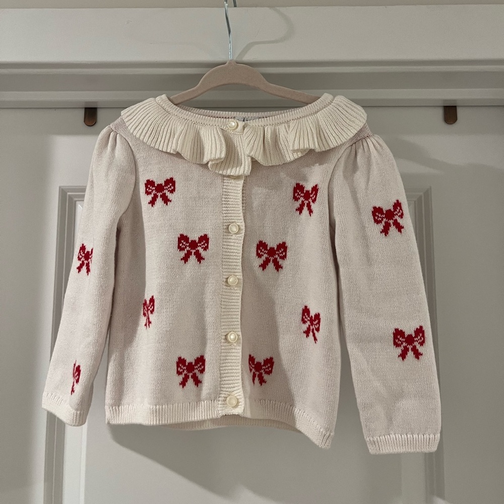 Janie and Jack Christmas Bow Set